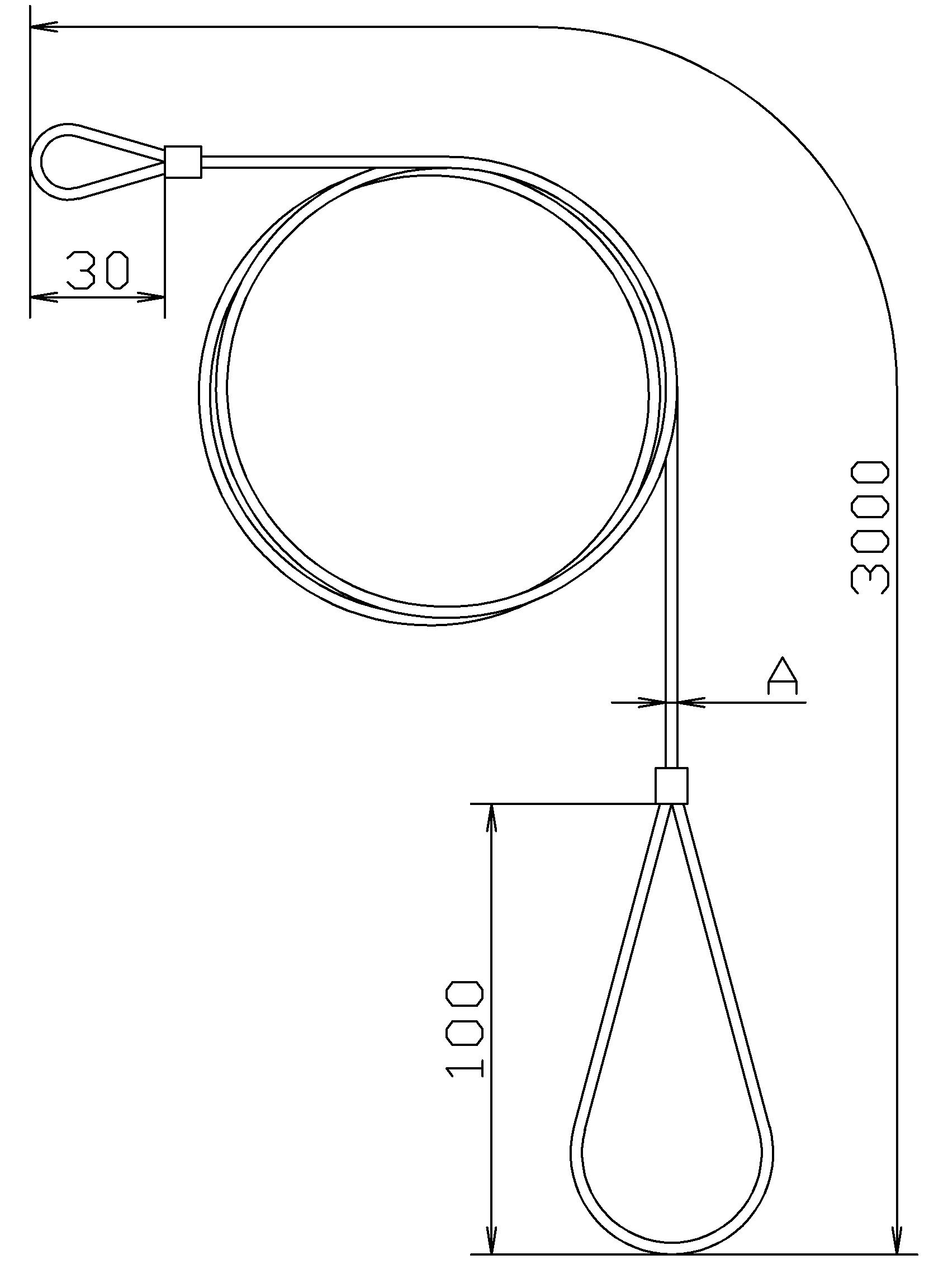 No.K2926 フート弁用ワイヤーロープの寸法と施工例 – 株式会社川本製作所